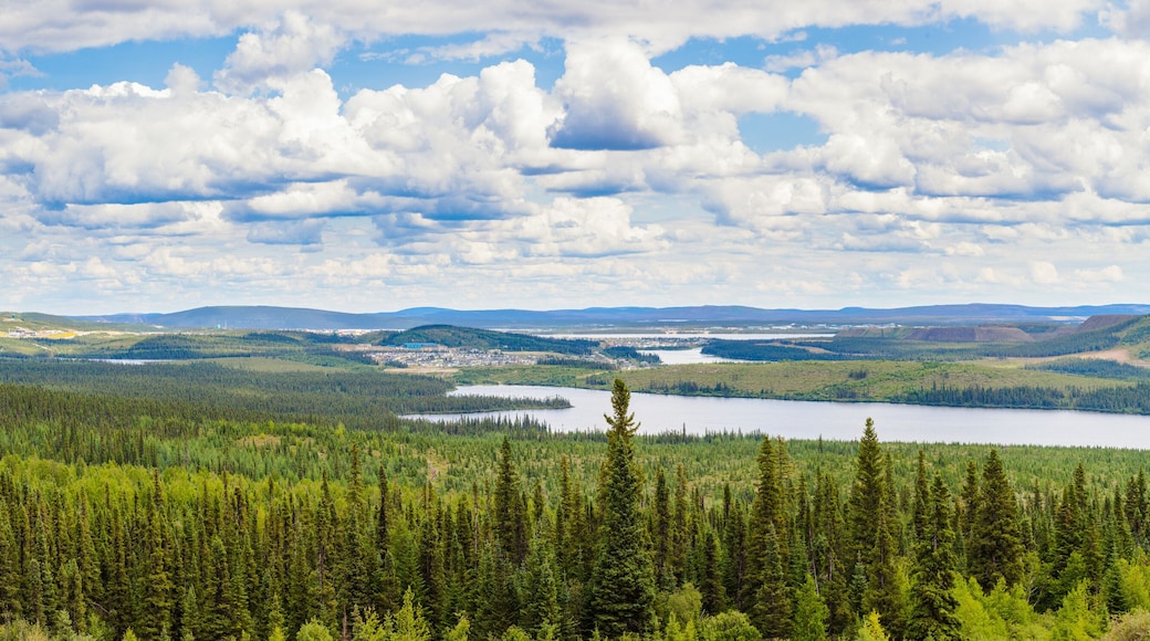 Labrador City Wabush mining towns pano NL Canada