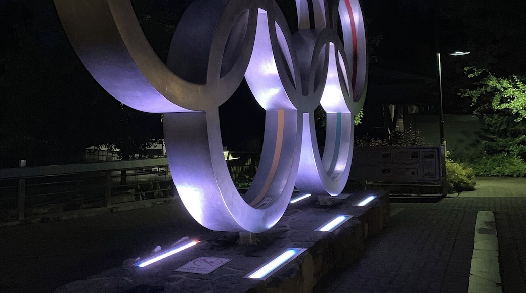 Evening walk out to see the rings