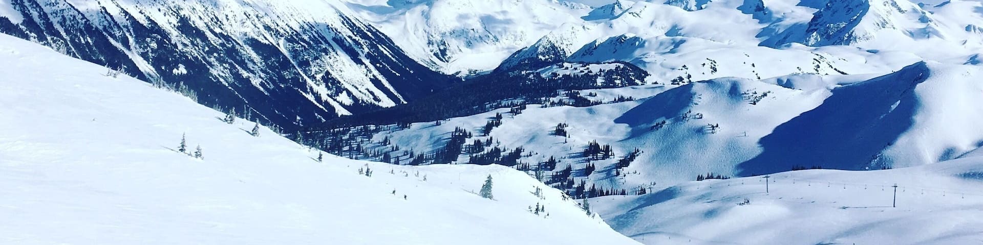 Definition of paradise. White on blue till the end. ⛷