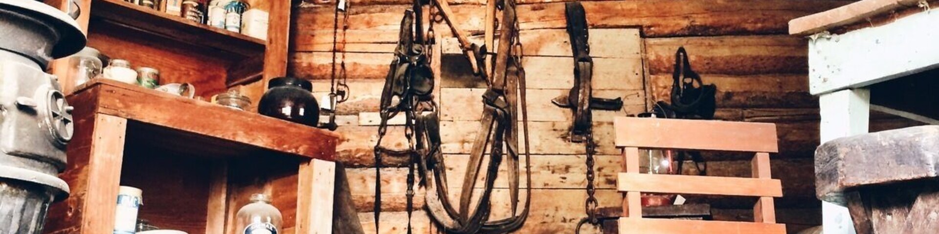 A peek inside Sam McGee's cabin at the McBride Museum in Whitehorse, Yukon. A fascinating peek into the Yukon's frontier days.