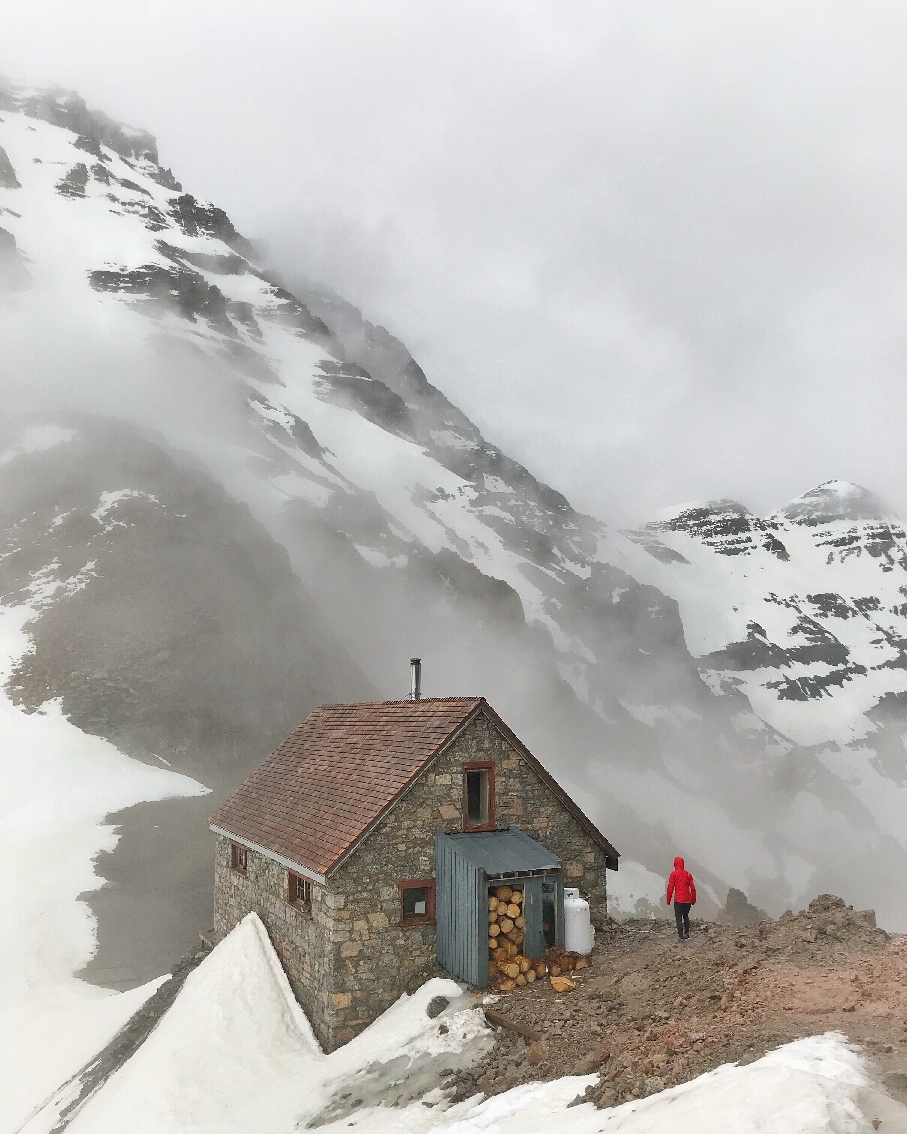 Just before this place was close down we were able to stay a night in Abbot Pass hut last year. #Nature