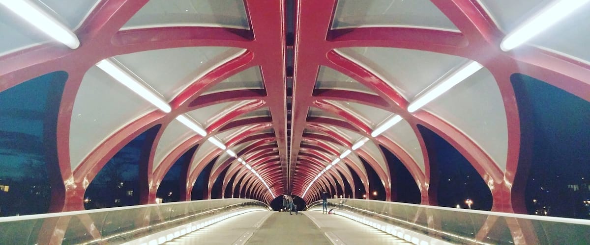 The whole reason I came here was to see this cool bridge. Yes I'm weird but when I seen photos I had to come and check it out. I just love stuff like this.