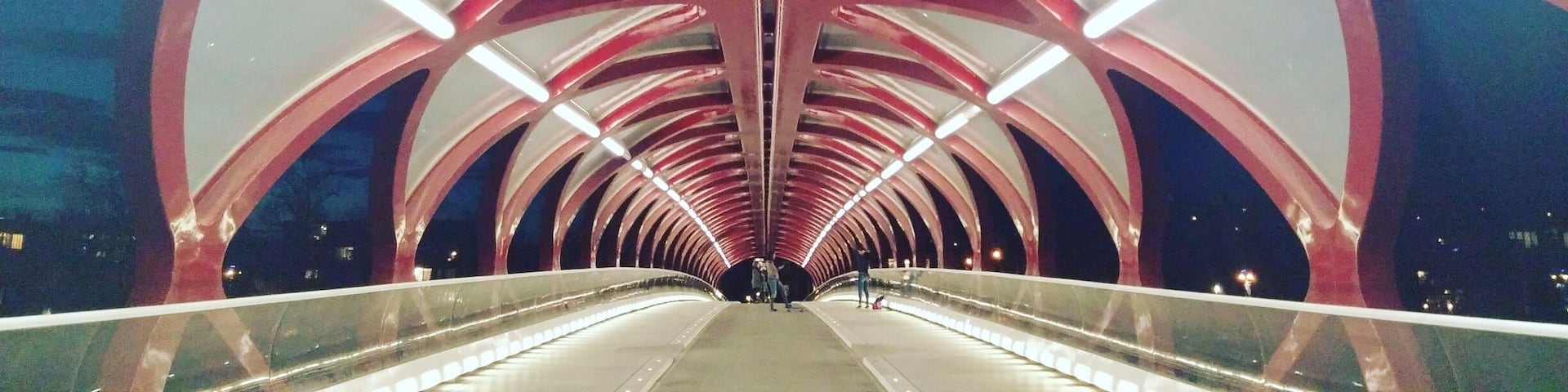 The whole reason I came here was to see this cool bridge. Yes I'm weird but when I seen photos I had to come and check it out. I just love stuff like this.