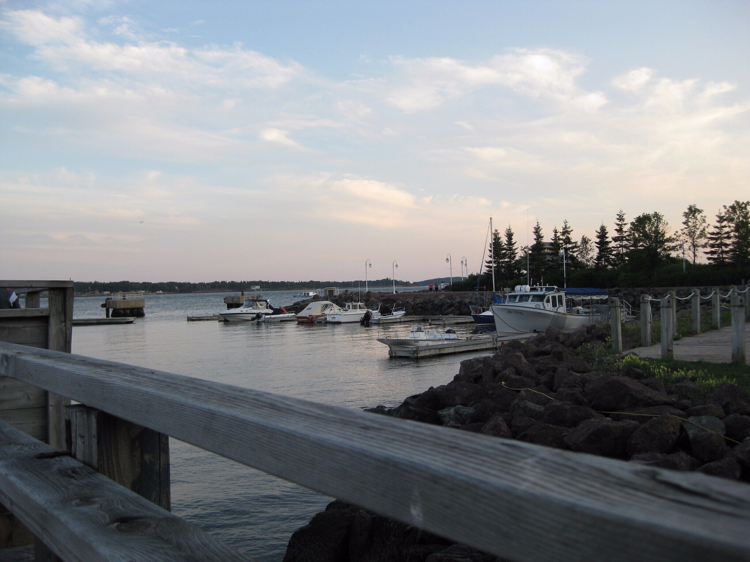 View from the Lobster on the Wharf restaurant
-2012