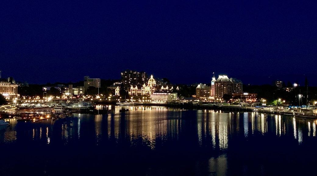 Victoria at Night! Beautiful city.