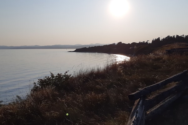 Sunset on Dallas Road