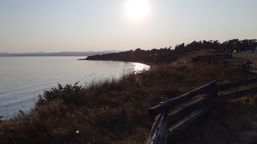 Sunset on Dallas Road