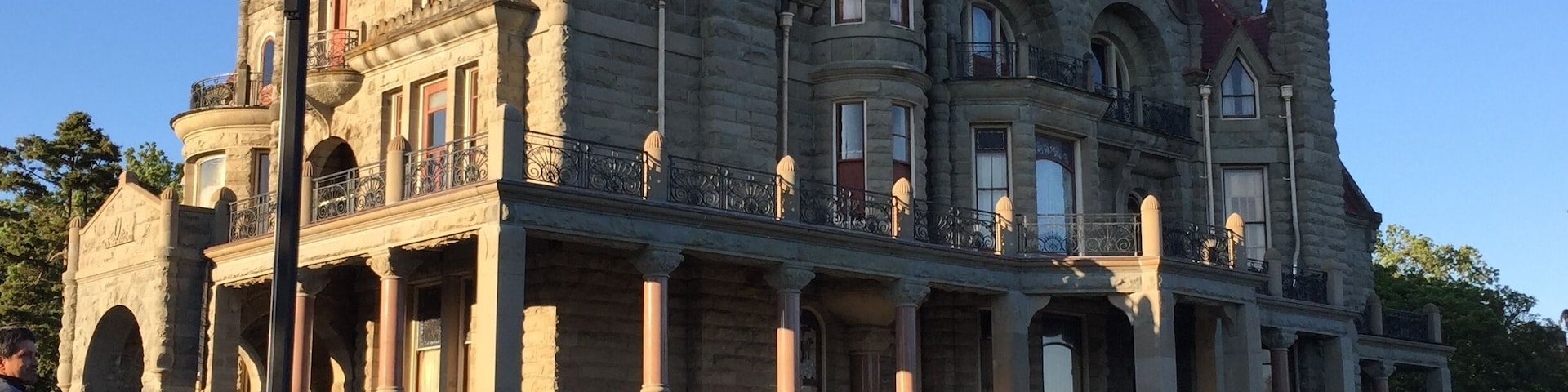 A beautiful mansion built in 1890 in Victoria.
