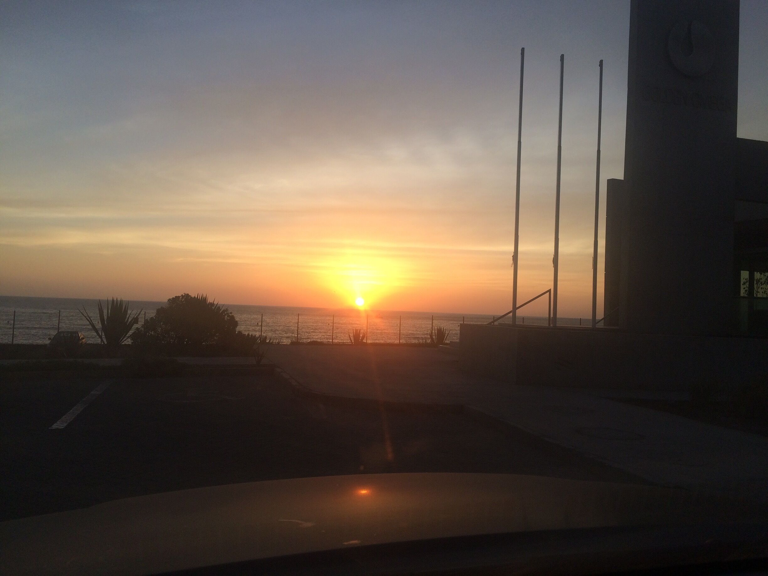 In my job, just returning home