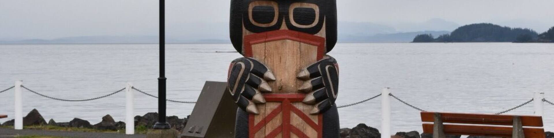 Northern end of Vancouver Island. http://www.robertsrulesoftravel.com/falling-toward-port-hardy/