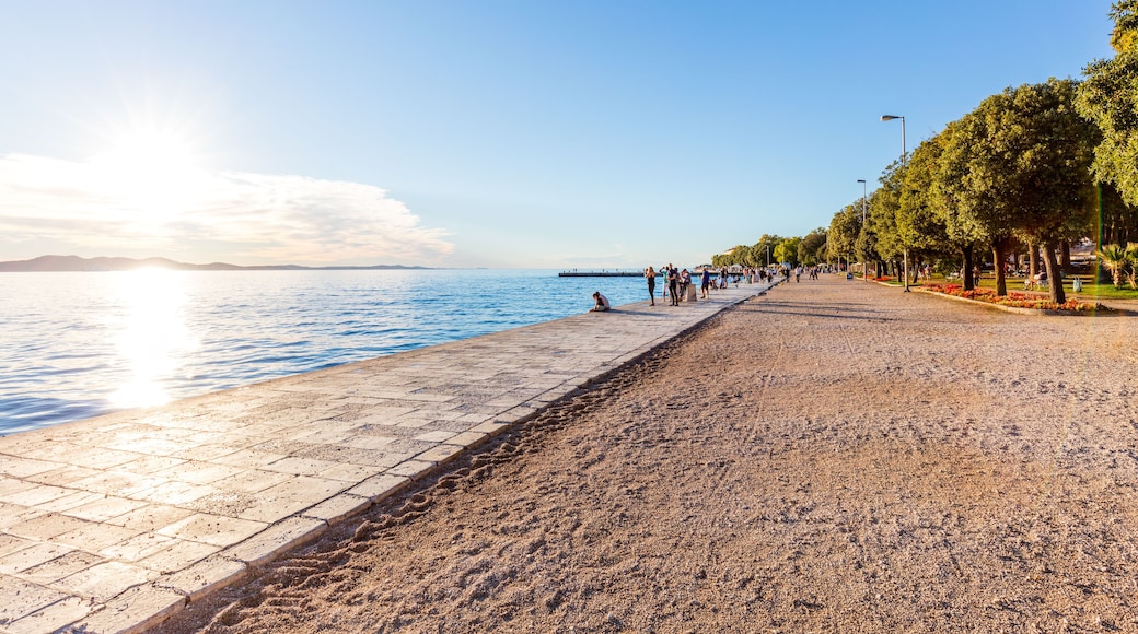 Uferpromenade in Zadar, Kroatien