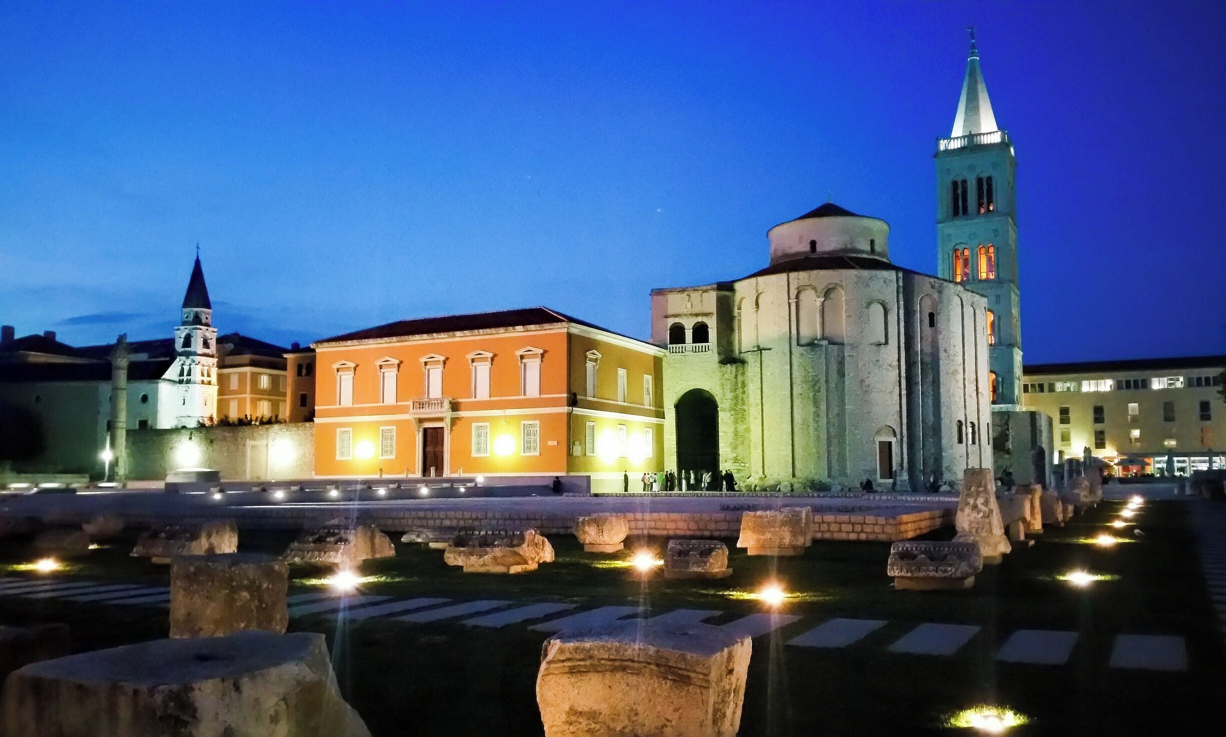 A more quiet and less crowded Old Town of Zadar