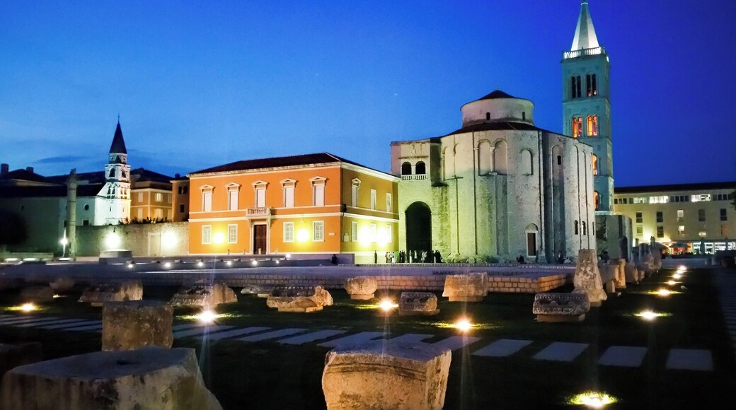 A more quiet and less crowded Old Town of Zadar