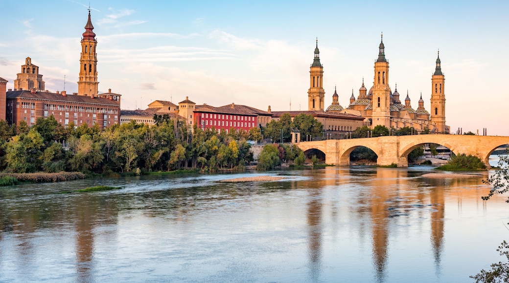 View of Basilica Pillar in Zaragoza , Spain.; Shutterstock ID 326220536