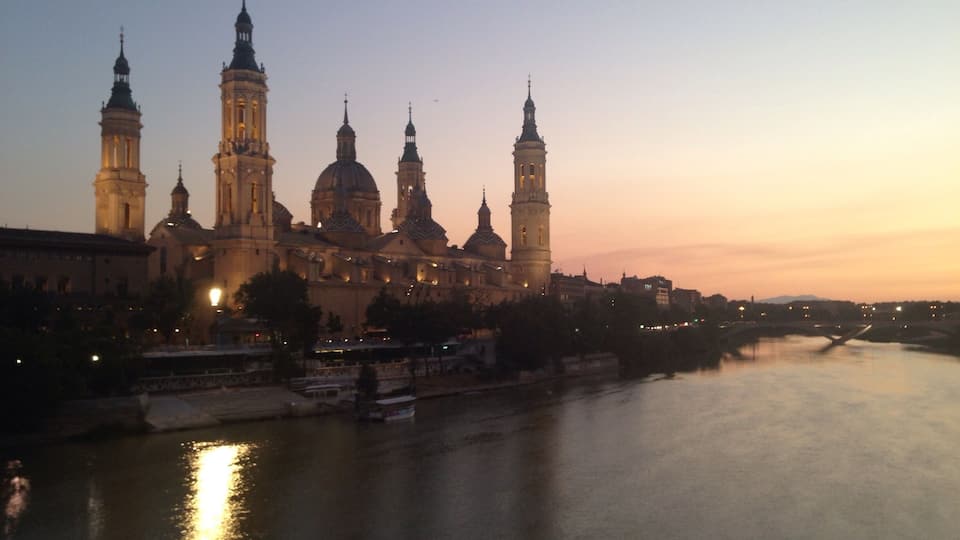 The most beautiful views !!! In puente del pilar !!
