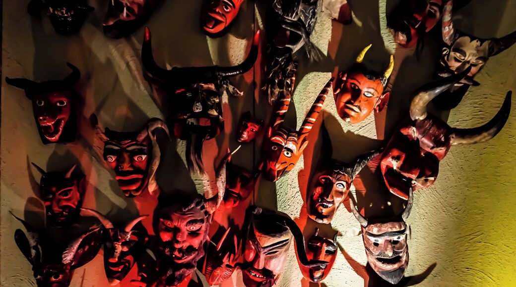 The mexican #culture has used masks before the arrival of the Spanish invasion. These masks are worn during carnivals and parades to portrait fears, good and evil as well as mischief and jokes.