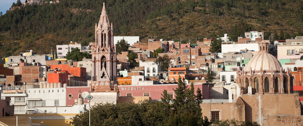 Colorful colonial city Zacatecas, Mexico