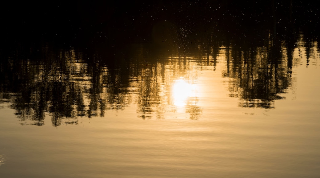 Sunset on Spider Lake in the Chequamegon National Forest.