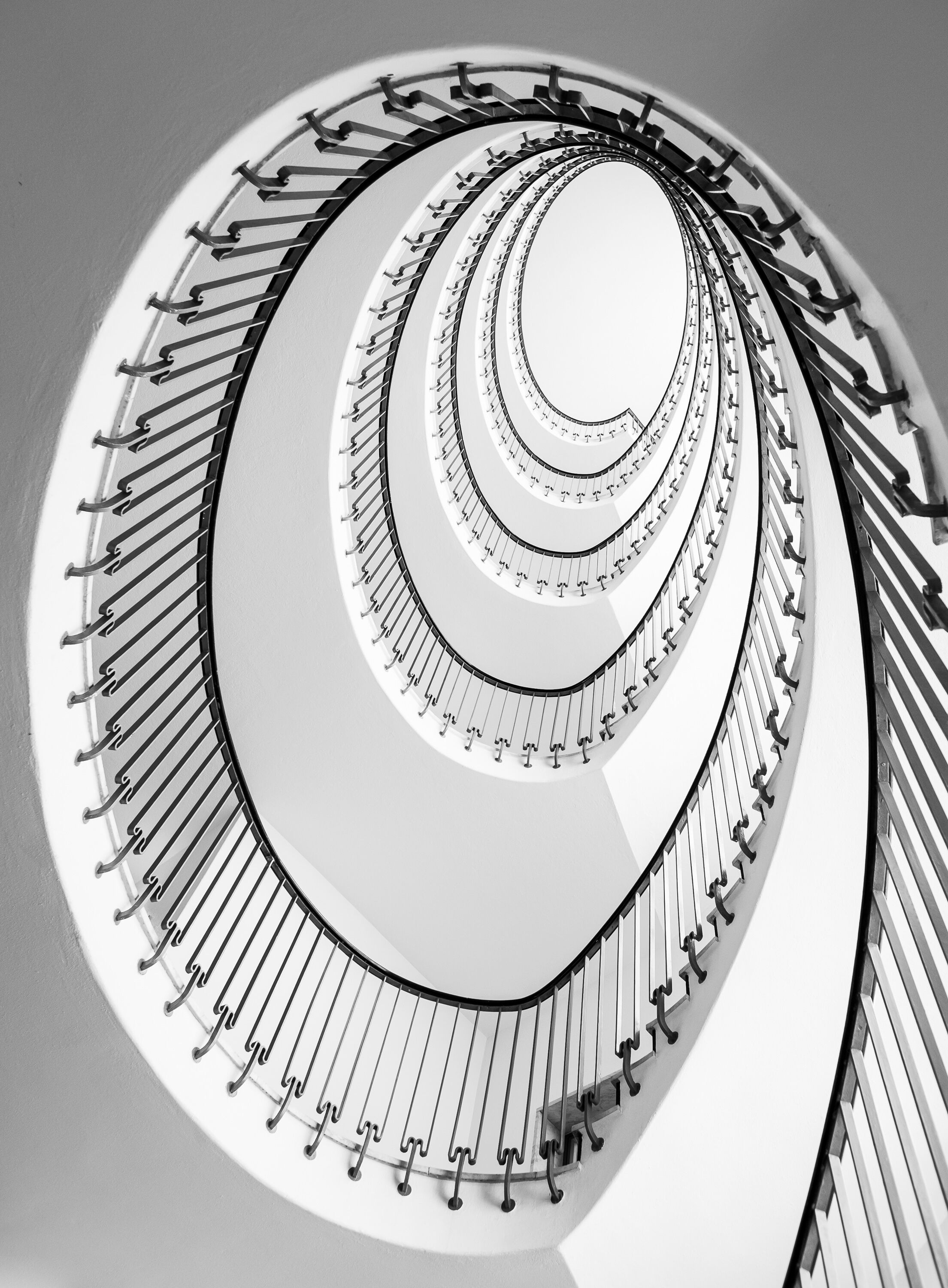 Beautiful spiral staircase in this commercial building #architecture #spiralstaircase #troveontuesday