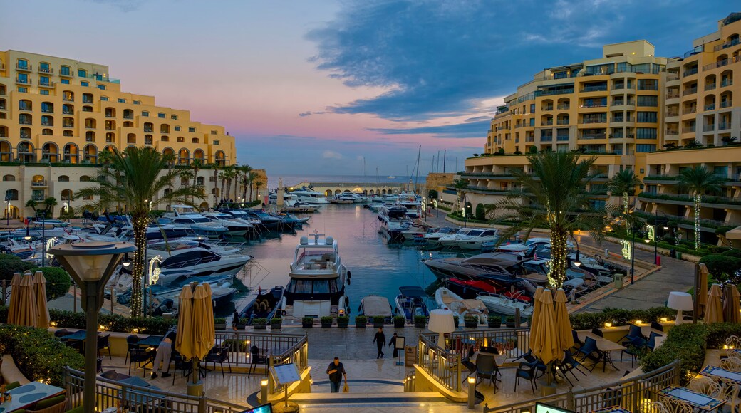 Spinola Bay, San Giljan near Sliema, Malta