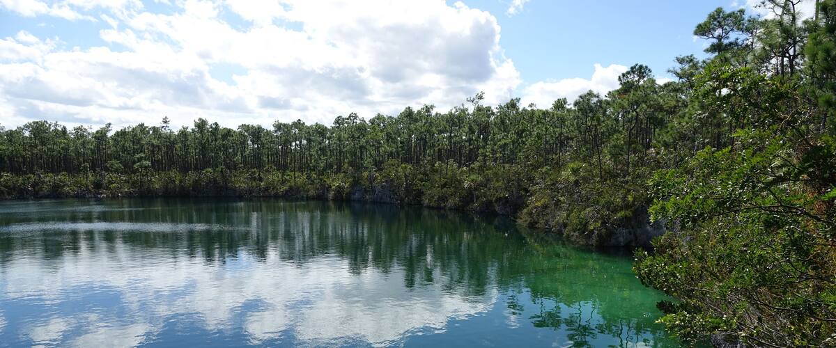 Captain Bill's Blue Hole, Andros Island, Bahamas - Central Andros Bluehole National Park