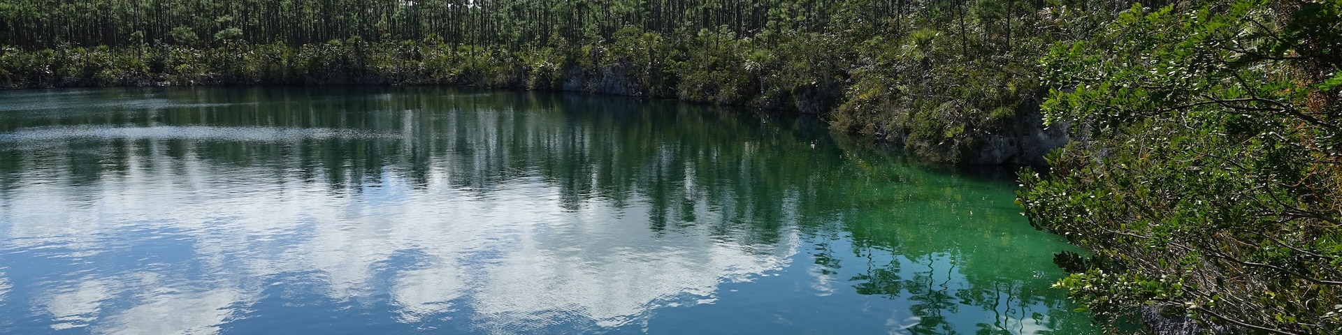 Captain Bill's Blue Hole, Andros Island, Bahamas - Central Andros Bluehole National Park
