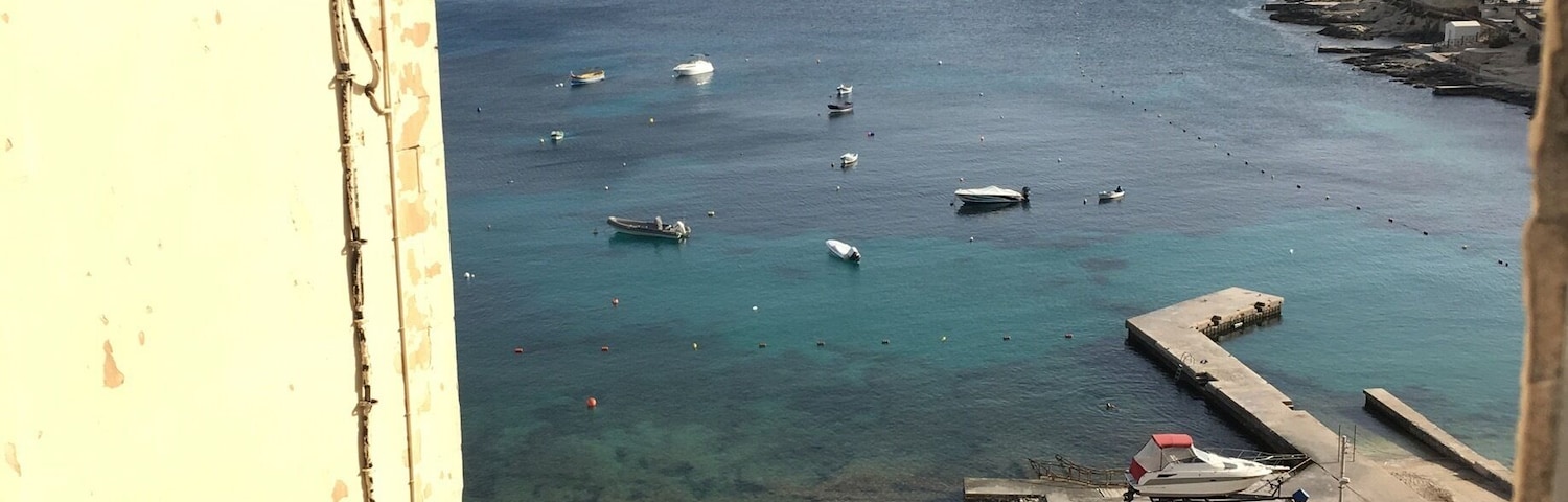 View from our room in Carlton Hotel, Sliema, Malta 🇲🇹