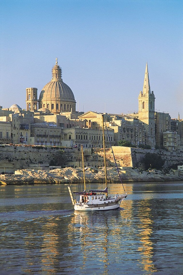 Marsamxett Harbour, Valletta, Malta