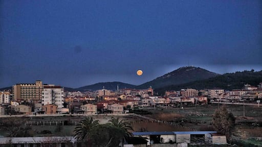 Supermond in Kusadasi
