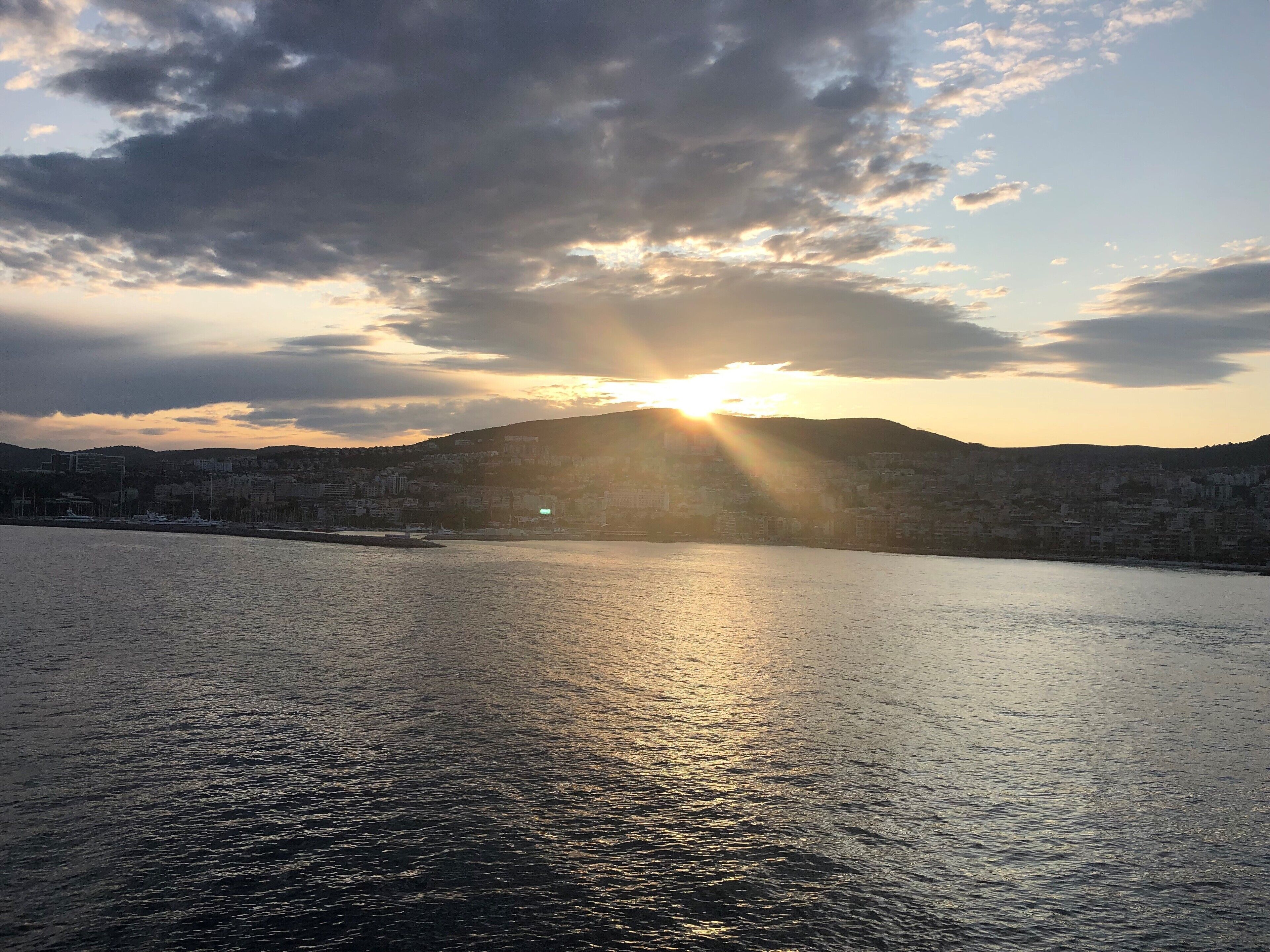 Sunrise in Kusadasi.   This day was amazing as we went off to explore Ephesus  built in the 10th Century BC.  This excursion was one of the highlights or our cruise!
#LifeatExpediaGroup