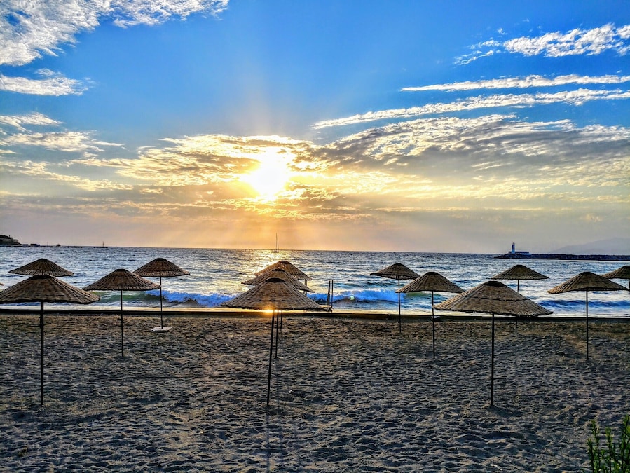 Beautiful sunset over the Aegean sea. #TroveonTuesday!