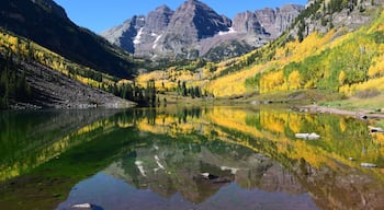 View of GrosPiton and Petit Piton.