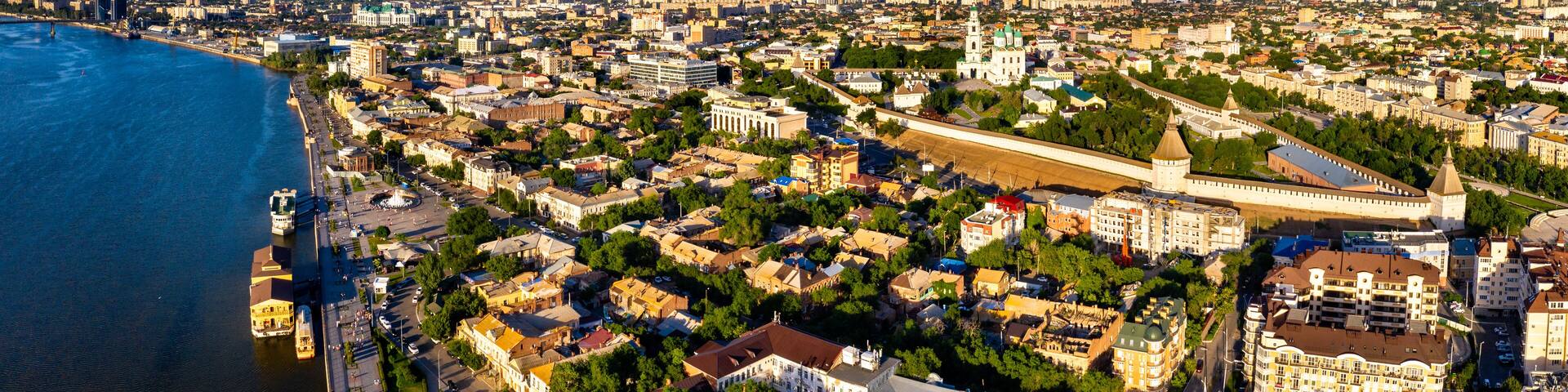 Astrakhan Kremlin, a fortress in Russia