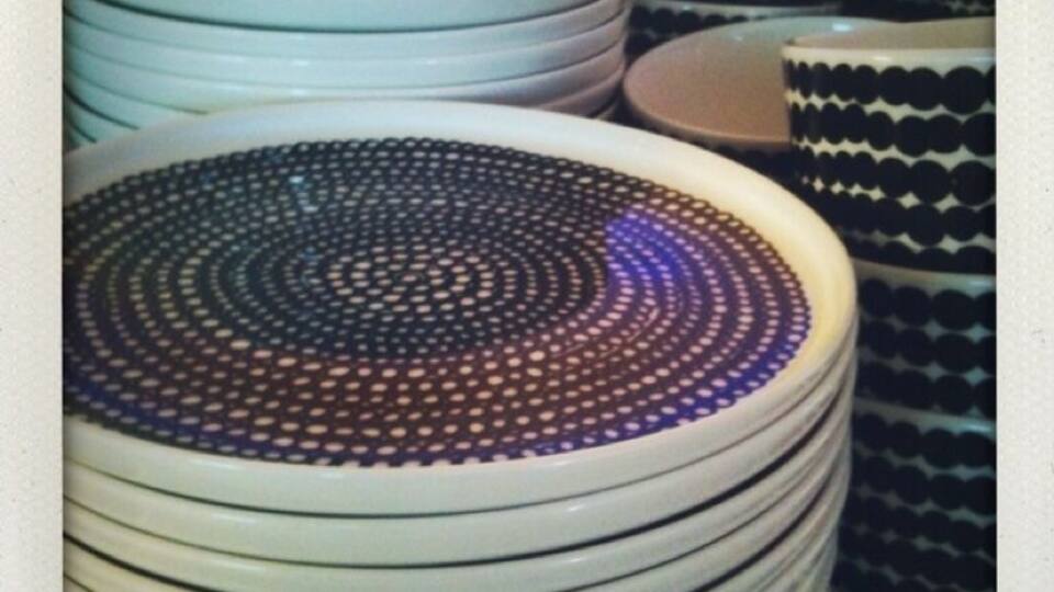 Best lounge around just for the pottery alone!