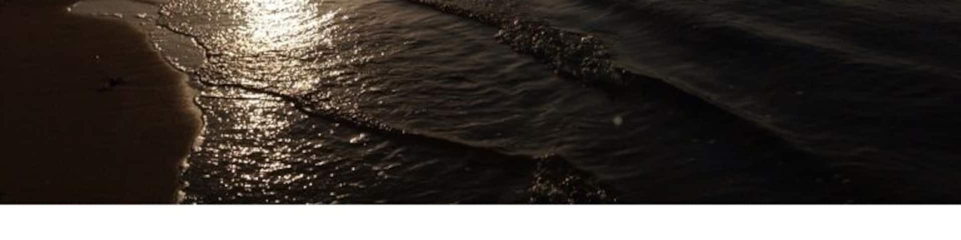 Morning glory at Tsuchihama beach in Kasari area of Amami city.