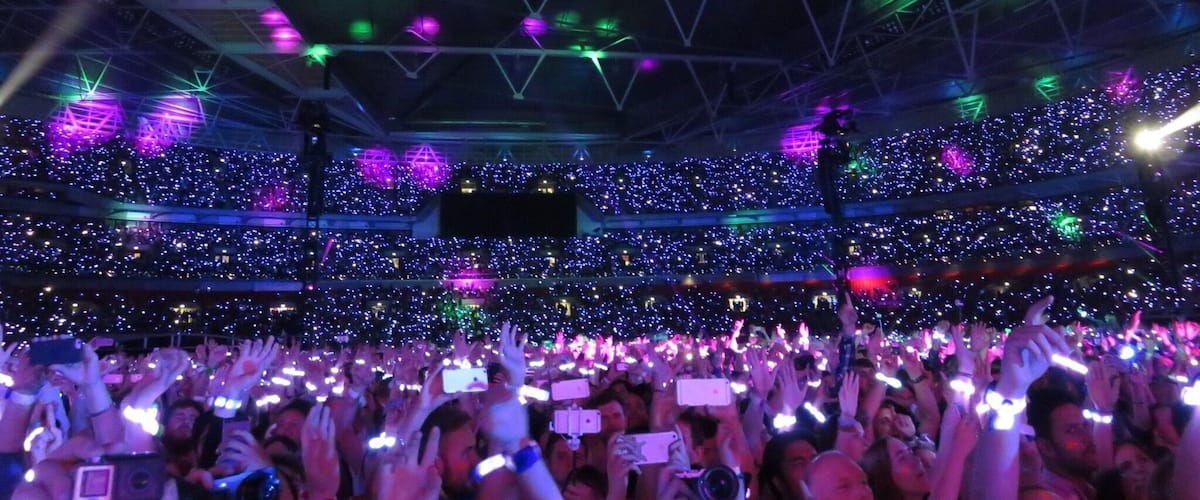 Coldplay concert xx