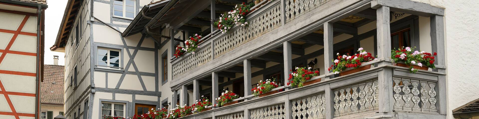 Historisches Haus in Bad Zurzach, Schweiz