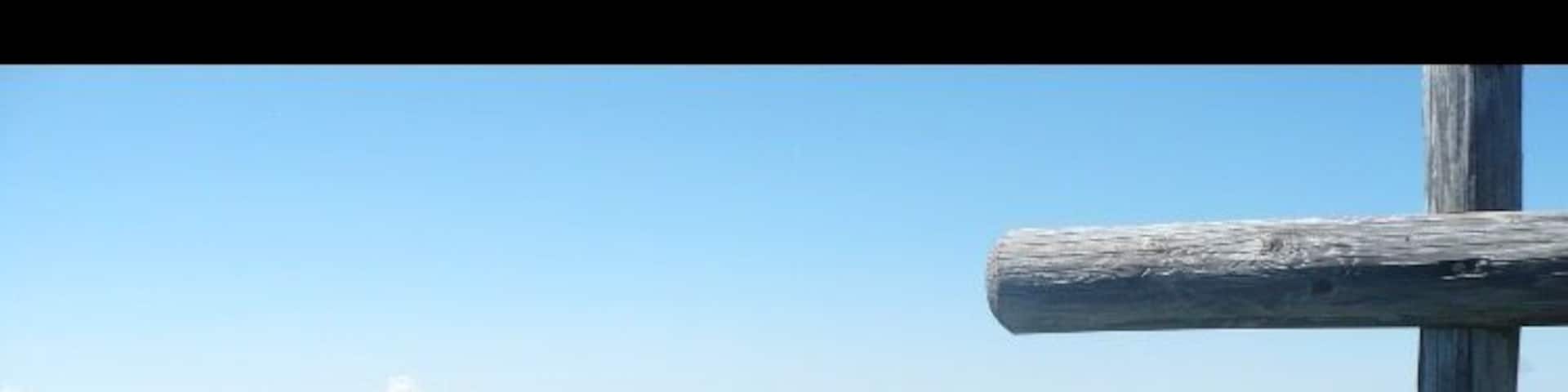 On top of the mountain!