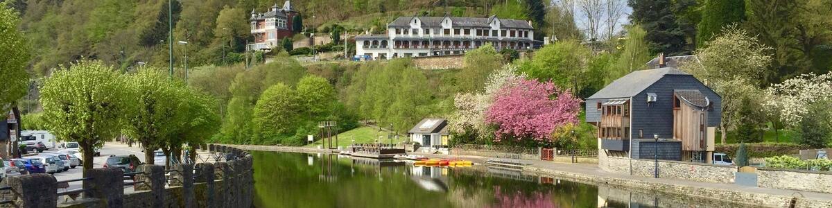 Beautiful town in nestled in a valley in the Ardennes. Popular in Summer for kayaking, hiking and other outdoor adventures. A lovely place to spend a few days wandering around.
