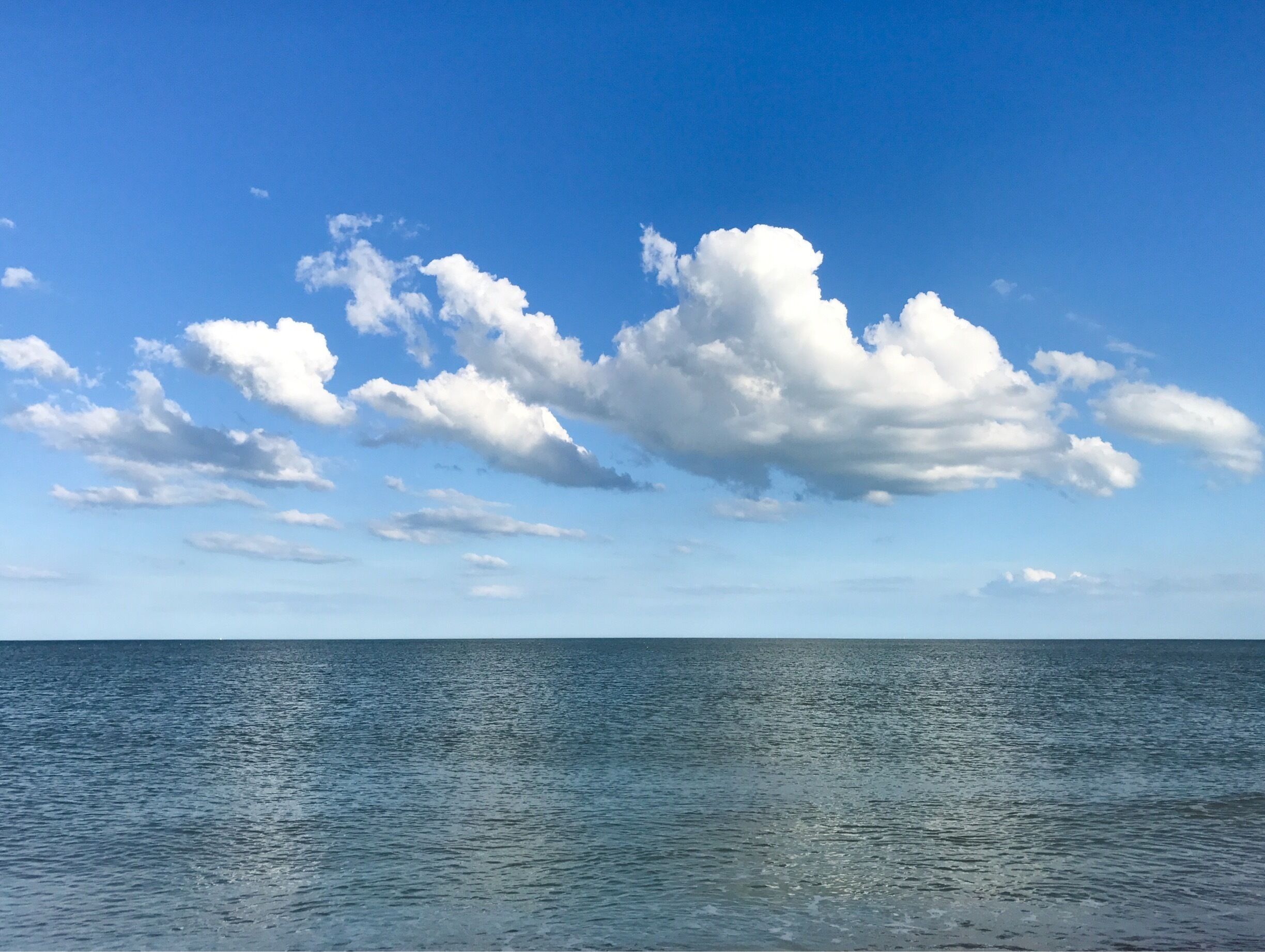 Clouds over the North Sea.  Aldeburgh, Suffolk. 