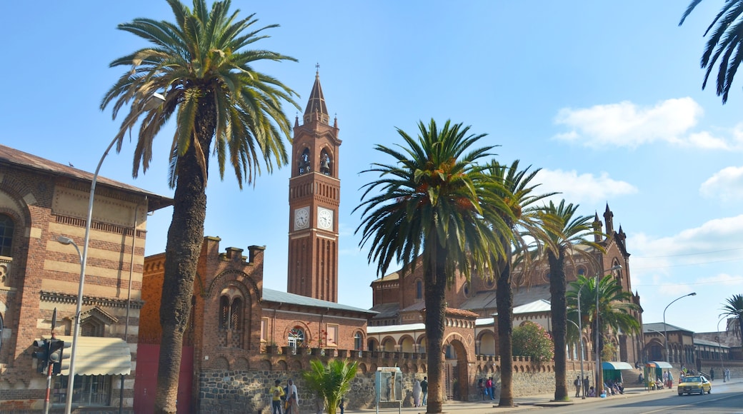 The Church of Our Lady of the Rosary in Asmara, Eritrea