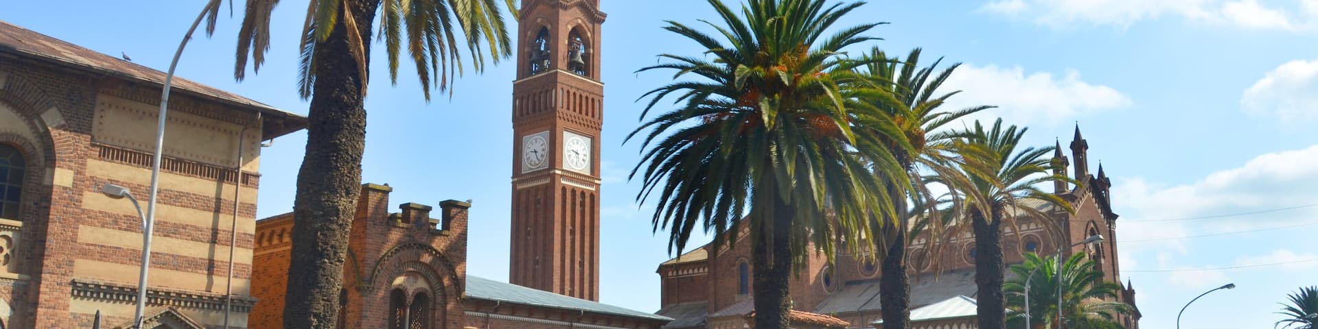 The Church of Our Lady of the Rosary in Asmara, Eritrea