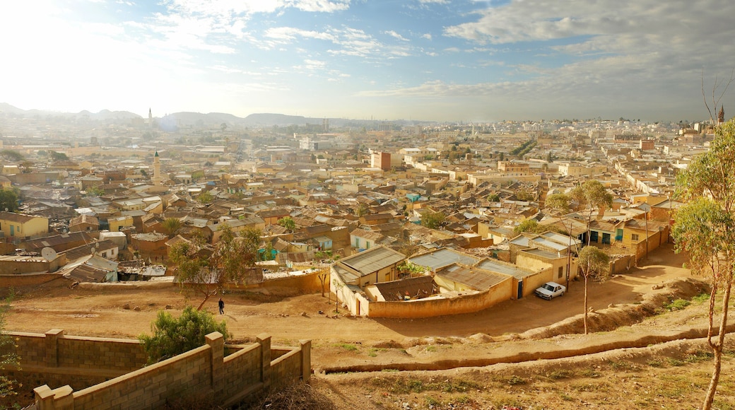 Asmara - the capital city and largest settlement in Eritrea