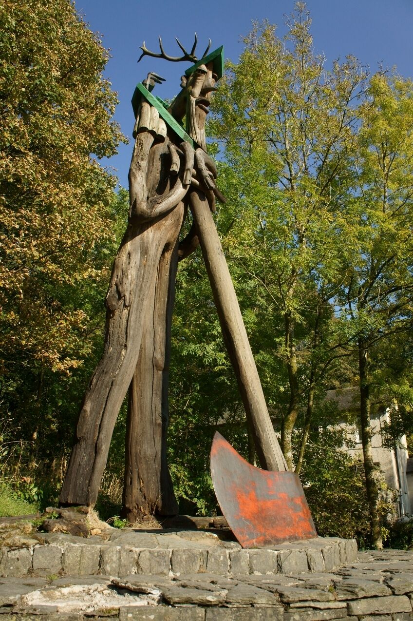 Ancient Forester 2, Sculpture by David Kemp