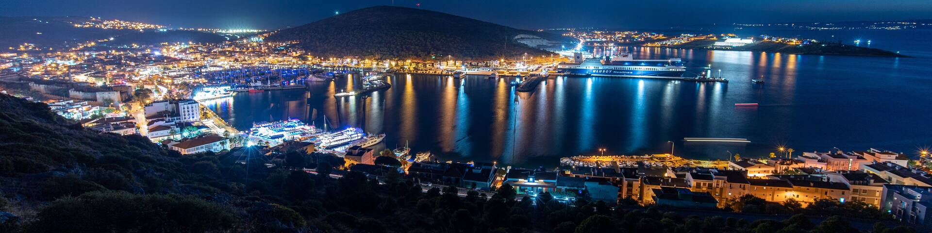 Çeşme Night Panorama