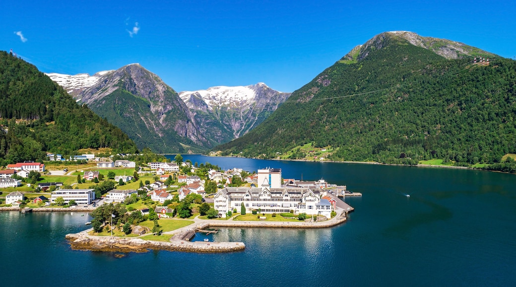 Balestrand. The administrative centre of Balestrand Municipality in Sogn og Fjordane county, Norway.