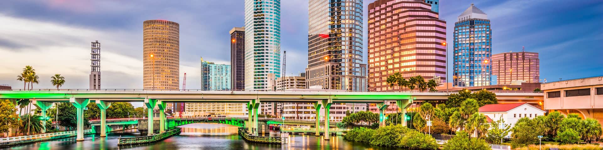 Tampa, Florida, USA Skyline.