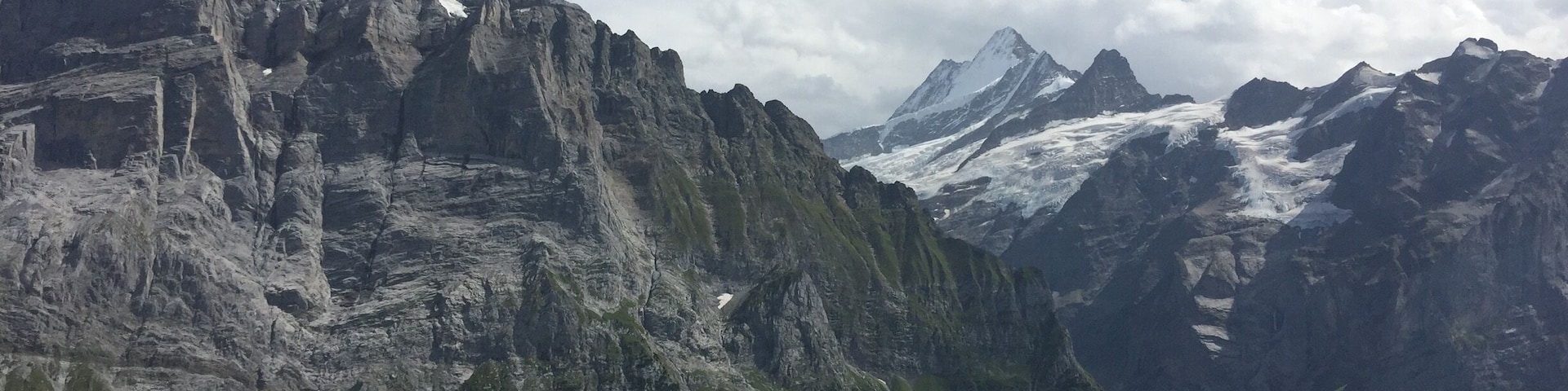 Hiking down and enjoying the soothing sounds from the cow bells!