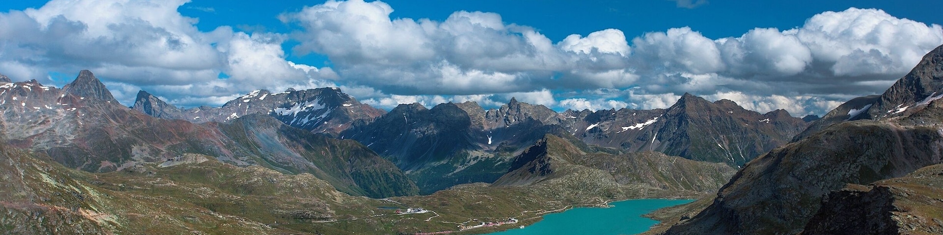 On the way to Diavolleza in Switzerland.If you like mountains and hiking this is the place.You can take a cable car to the top or hike which takes about 3/4 hours.