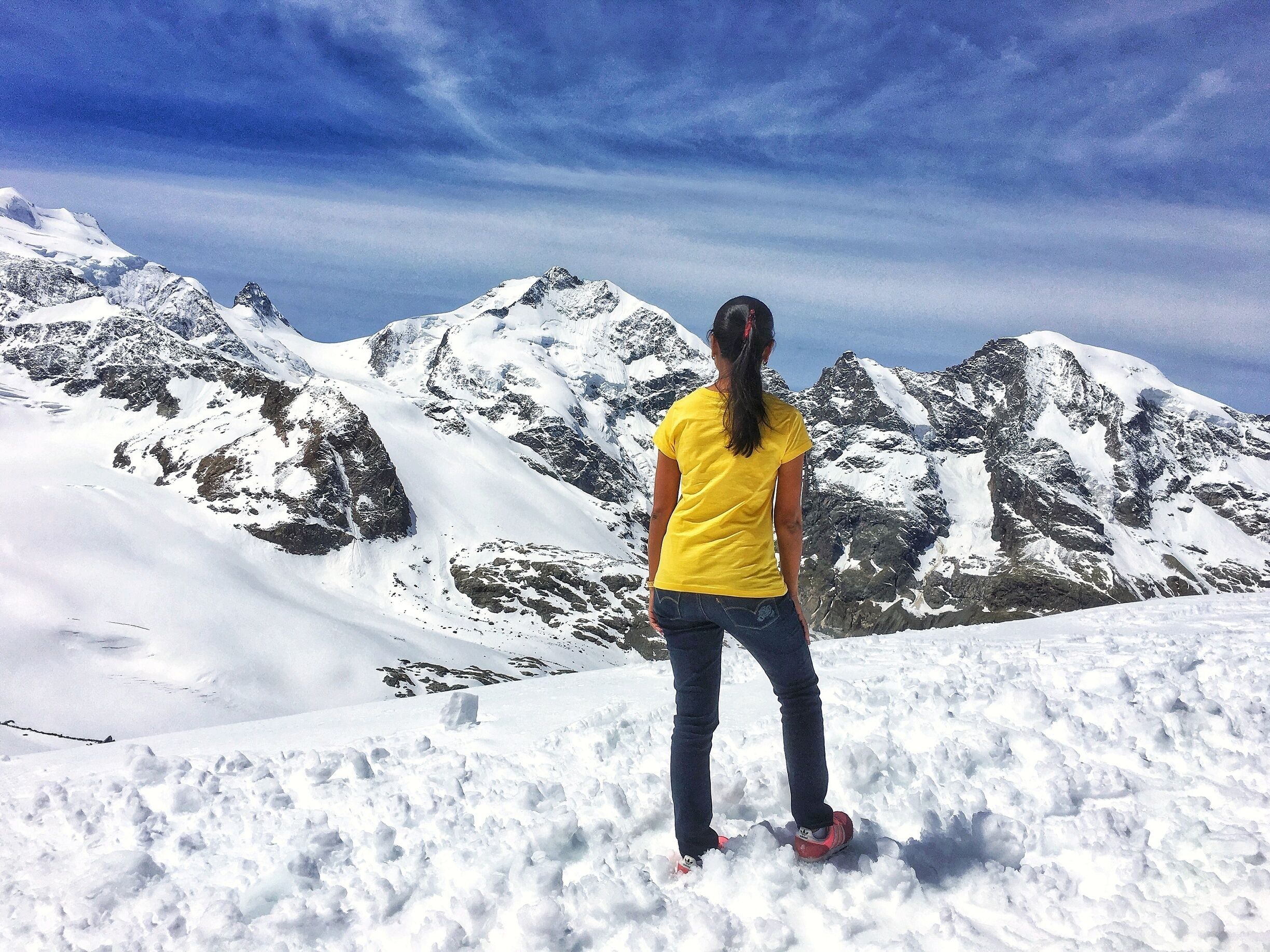 If in St. Moritz, dont miss Diavolezza. Its totally worth it. Hardly anyone goes there to admire its beauty. 🗻

#Switzerland